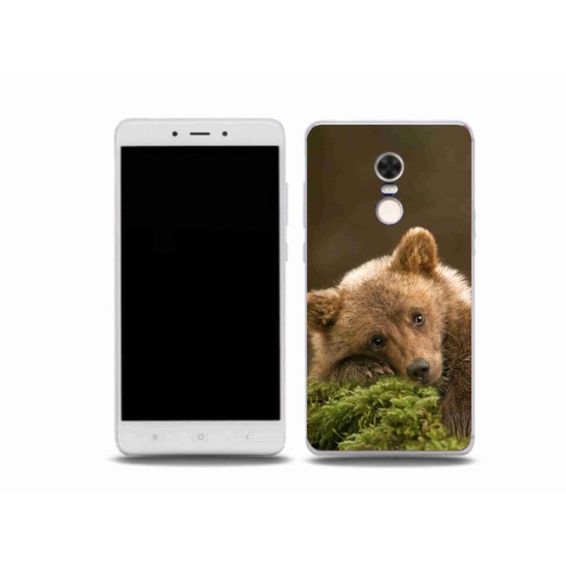 Gelový kryt mmCase na mobil Xiaomi Redmi Note 4X - medvěd