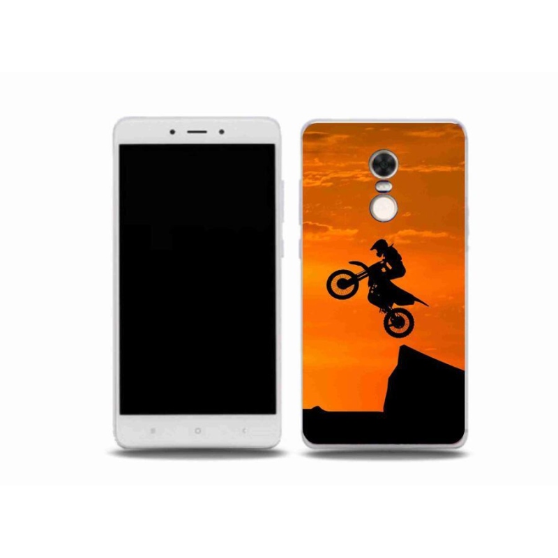 Gelový kryt mmCase na mobil Xiaomi Redmi Note 4X - motocross