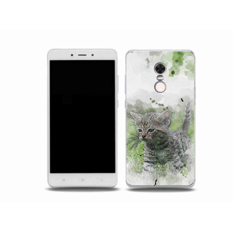 Gelový kryt mmCase na mobil Xiaomi Redmi Note 4X - roztomilé kotě 1