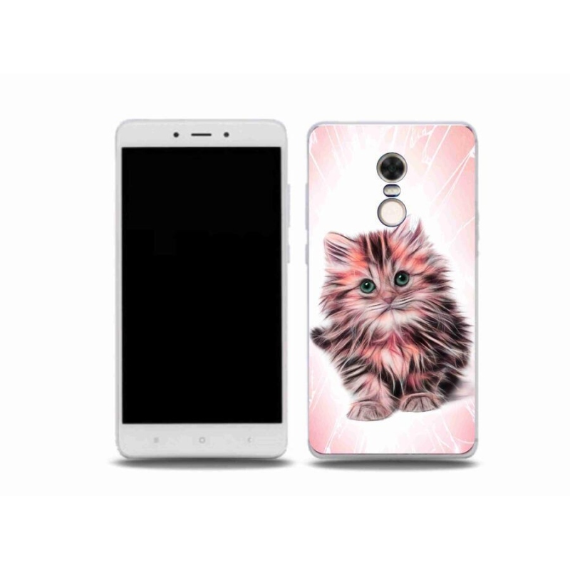 Gelový kryt mmCase na mobil Xiaomi Redmi Note 4X - roztomilé kotě