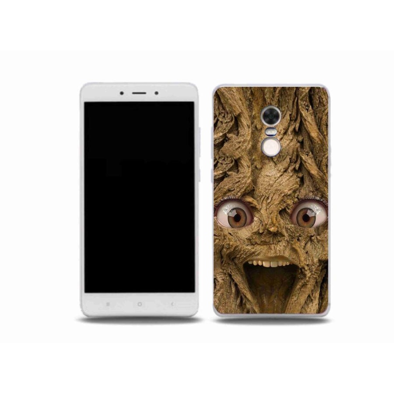 Gelový kryt mmCase na mobil Xiaomi Redmi Note 4X - veselý strom s očima