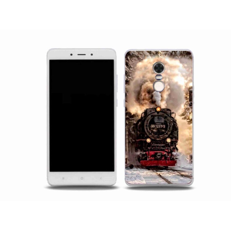 Gelový kryt mmCase na mobil Xiaomi Redmi Note 4X - vlak