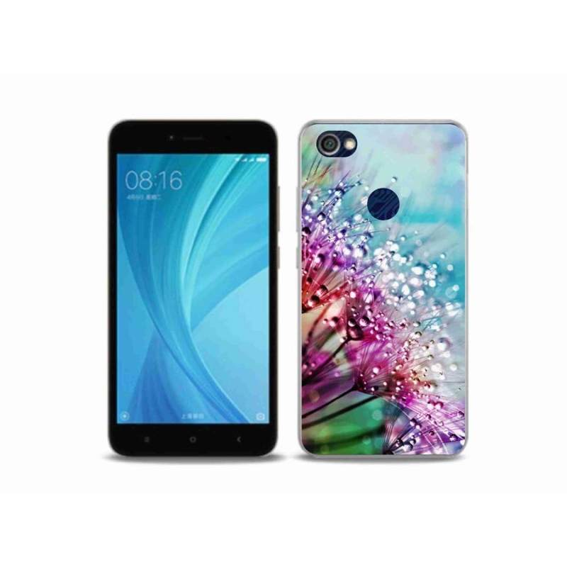 Gelový kryt mmCase na mobil Xiaomi Redmi Note 5A Prime - barevné květy