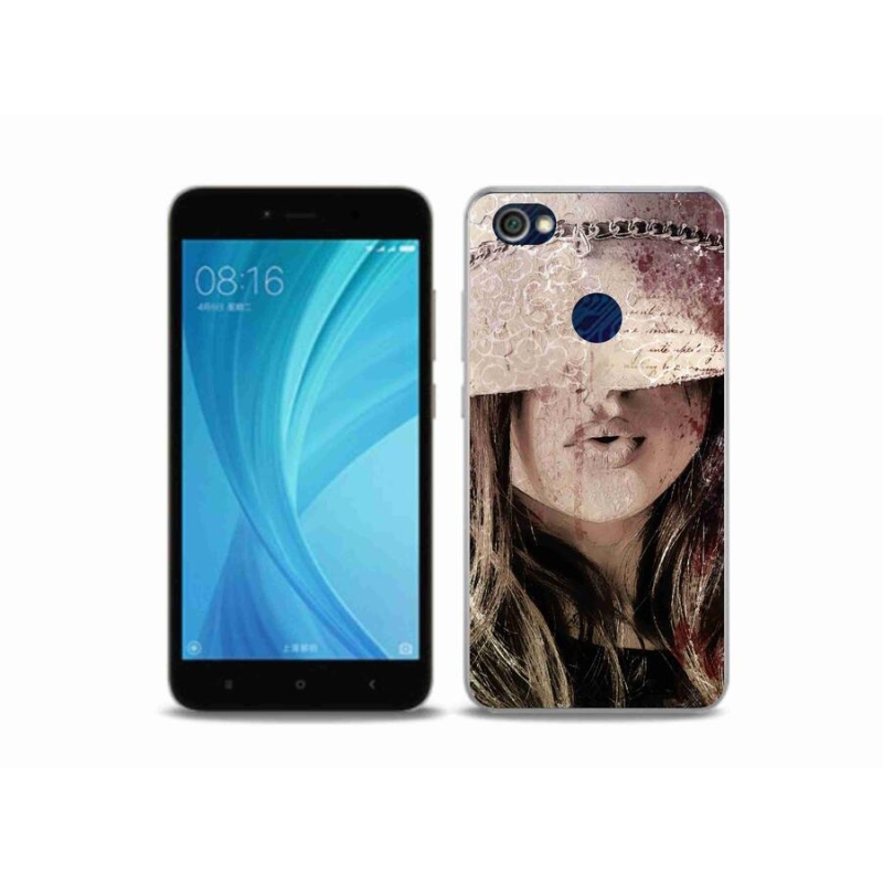 Gelový kryt mmCase na mobil Xiaomi Redmi Note 5A Prime - dívka