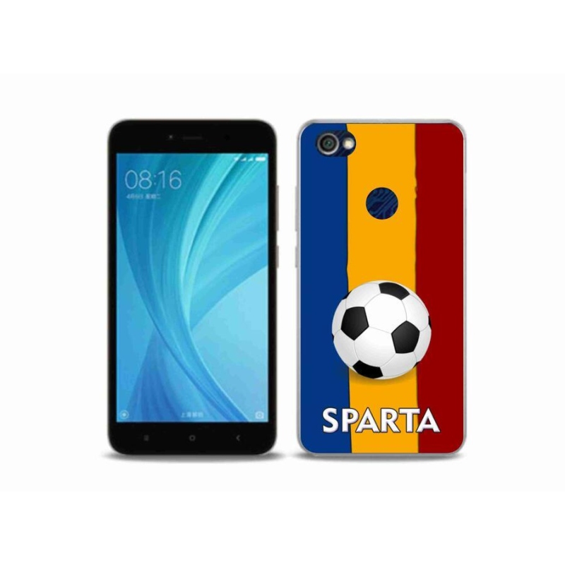 Gelový kryt mmCase na mobil Xiaomi Redmi Note 5A Prime - fotbal 1