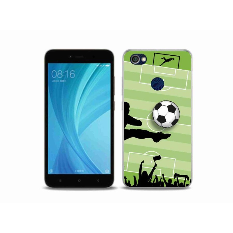 Gelový kryt mmCase na mobil Xiaomi Redmi Note 5A Prime - fotbal 3