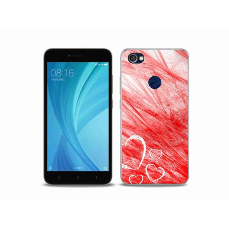 Gelový kryt mmCase na mobil Xiaomi Redmi Note 5A Prime - heart