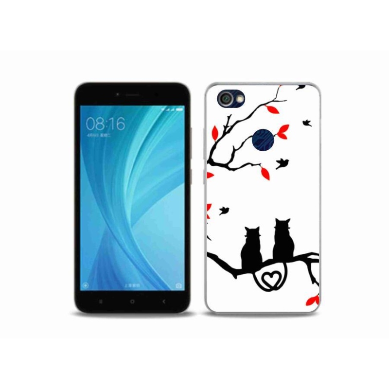 Gelový kryt mmCase na mobil Xiaomi Redmi Note 5A Prime - kočičí láska
