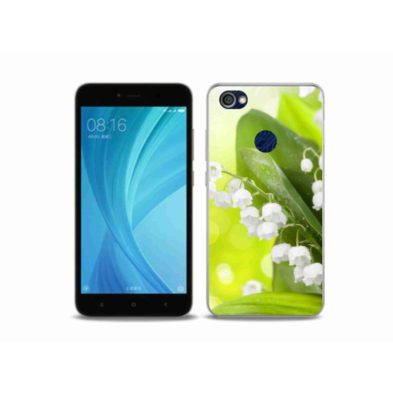 Gelový kryt mmCase na mobil Xiaomi Redmi Note 5A Prime - konvalinka