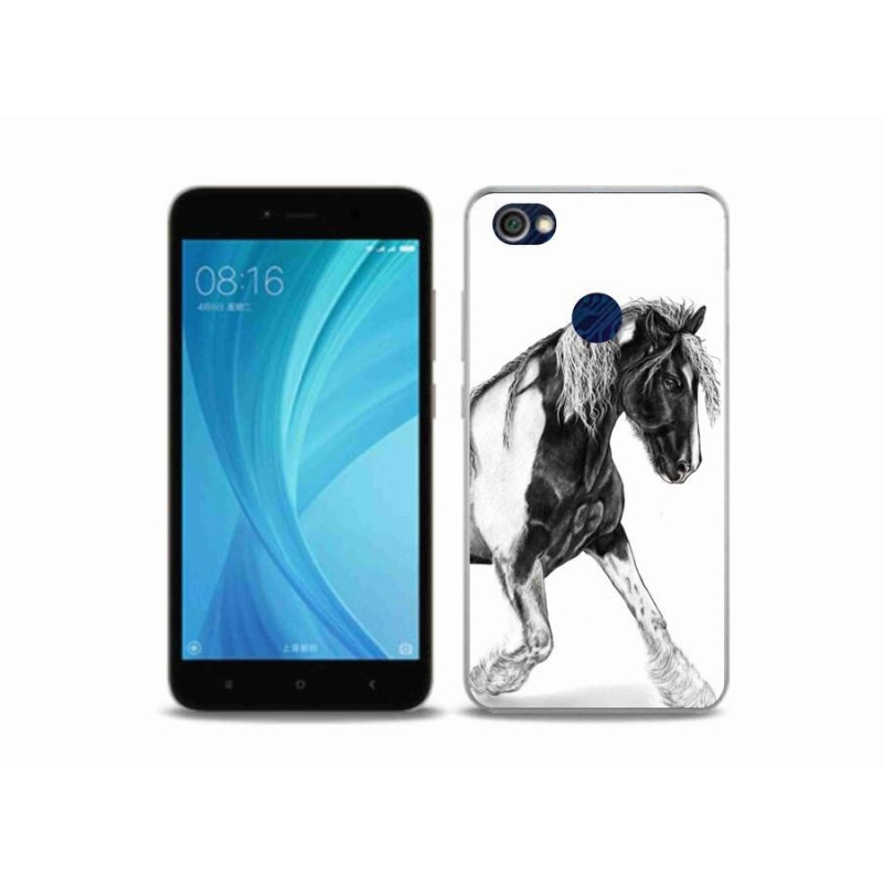 Gelový kryt mmCase na mobil Xiaomi Redmi Note 5A Prime - kůň