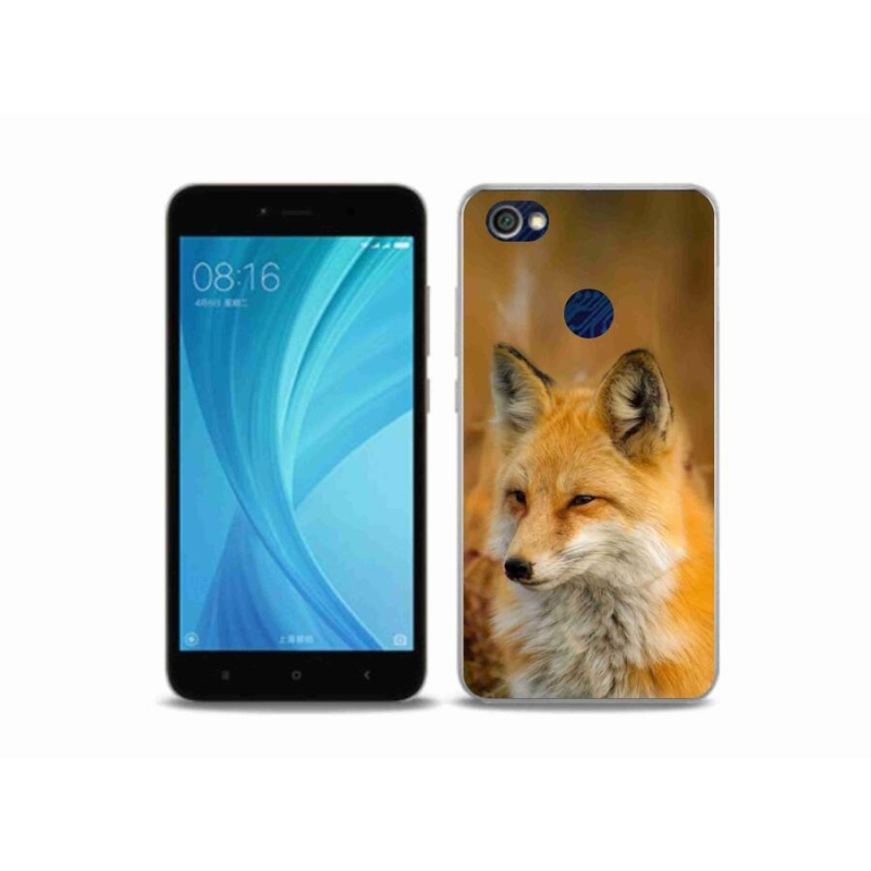 Gelový kryt mmCase na mobil Xiaomi Redmi Note 5A Prime - liška