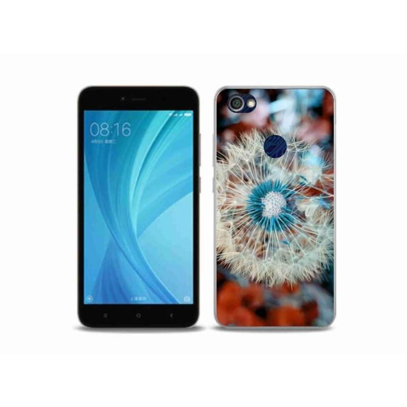 Gelový kryt mmCase na mobil Xiaomi Redmi Note 5A Prime - odkvetlá pampeliška 1