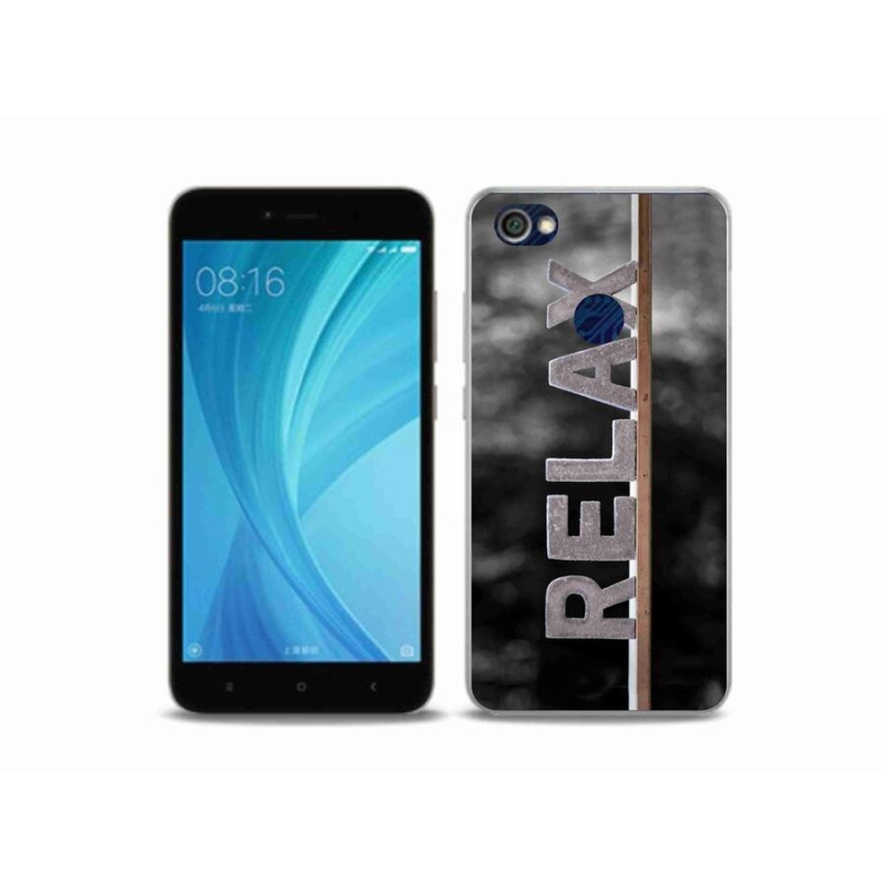 Gelový kryt mmCase na mobil Xiaomi Redmi Note 5A Prime - relax 1