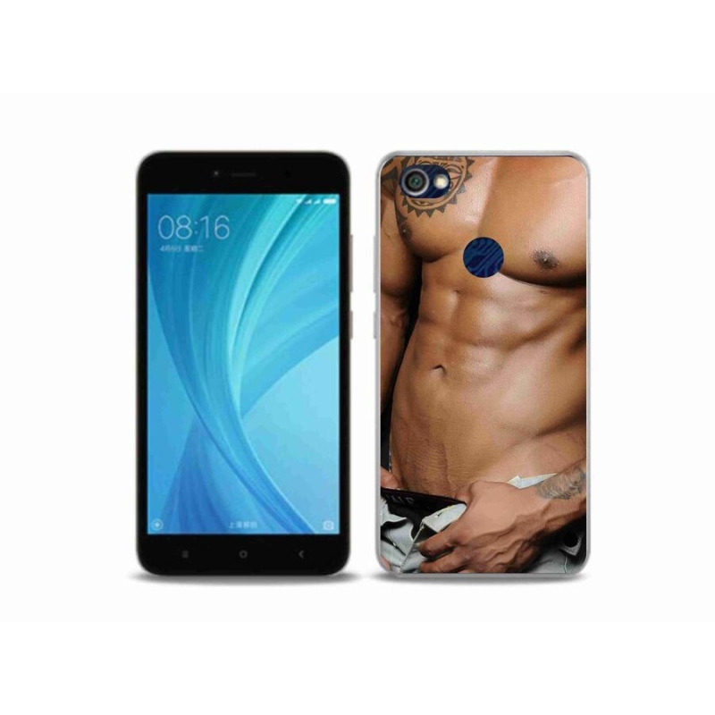 Gelový kryt mmCase na mobil Xiaomi Redmi Note 5A Prime - sexy muž