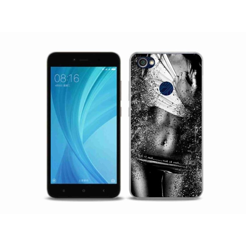 Gelový kryt mmCase na mobil Xiaomi Redmi Note 5A Prime - sexy žena 1