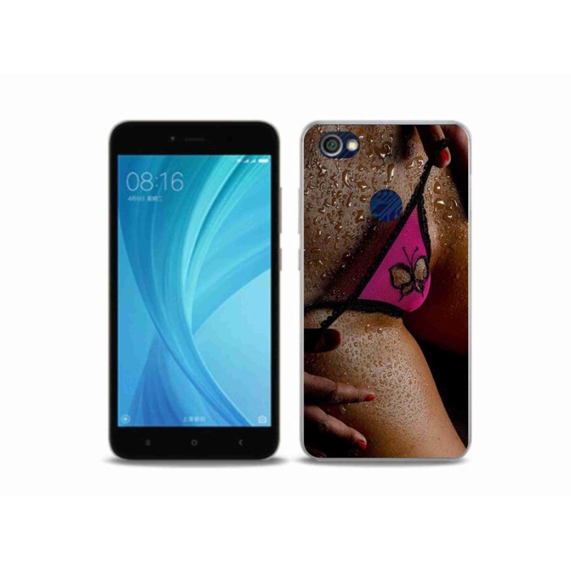 Gelový kryt mmCase na mobil Xiaomi Redmi Note 5A Prime - sexy žena