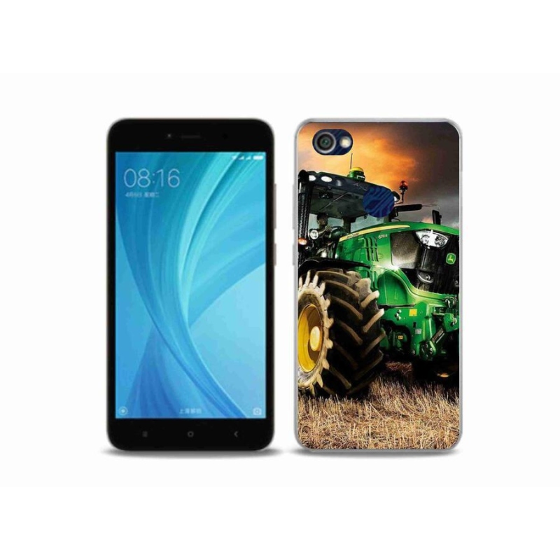 Gelový kryt mmCase na mobil Xiaomi Redmi Note 5A Prime - traktor