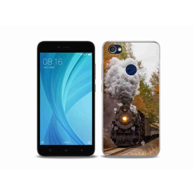 Gelový kryt mmCase na mobil Xiaomi Redmi Note 5A Prime - vlak 1