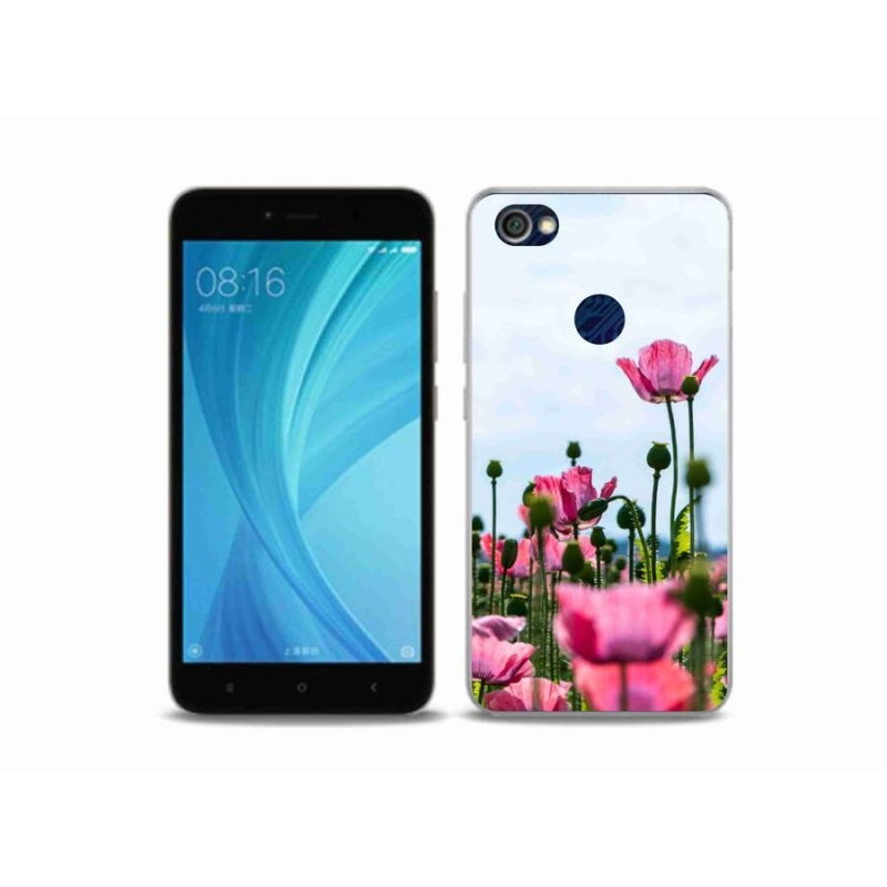 Gelový kryt mmCase na mobil Xiaomi Redmi Note 5A Prime - vlčí mák