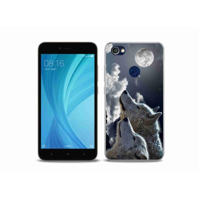 Gelový kryt mmCase na mobil Xiaomi Redmi Note 5A Prime - vlci