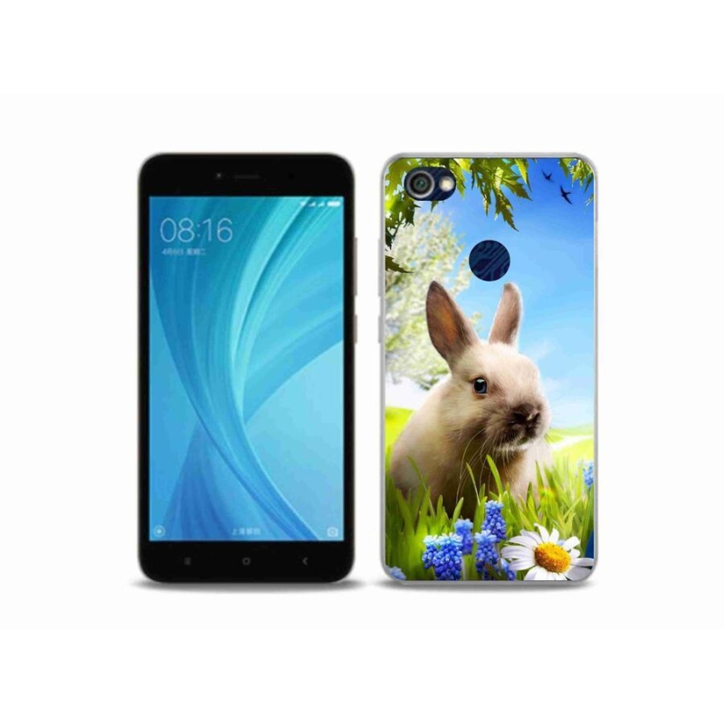 Gelový kryt mmCase na mobil Xiaomi Redmi Note 5A Prime - zajíček