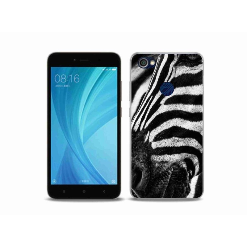 Gelový kryt mmCase na mobil Xiaomi Redmi Note 5A Prime - zebra
