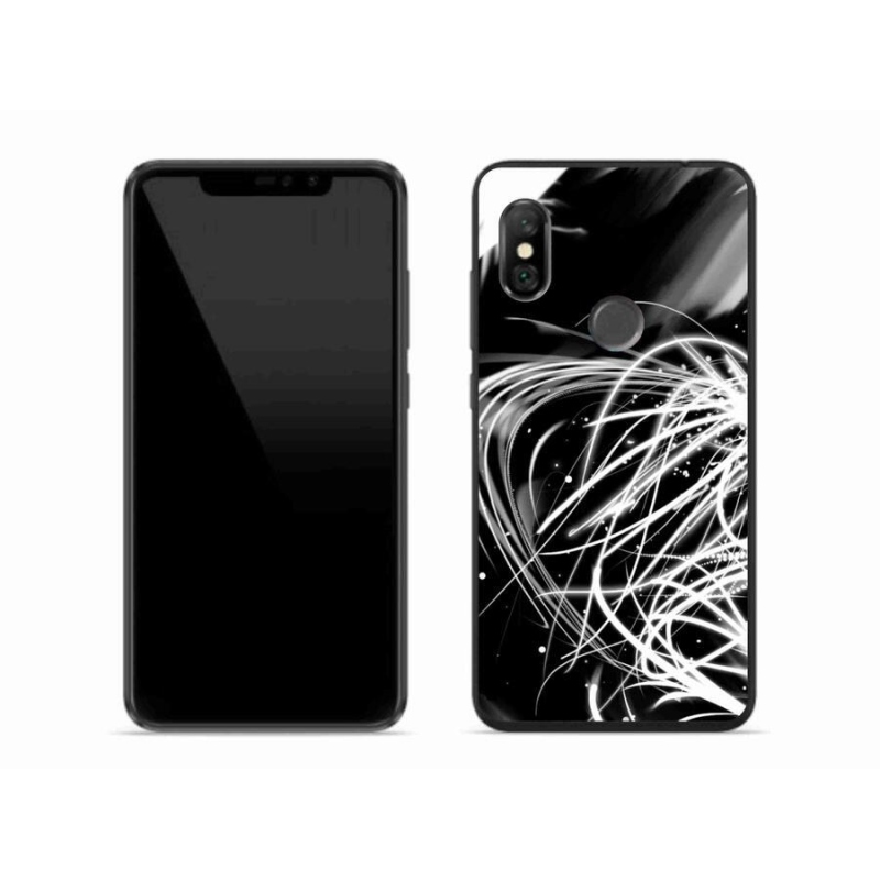 Gelový kryt mmCase na mobil Xiaomi Redmi Note 6 Pro - abstrakt 2