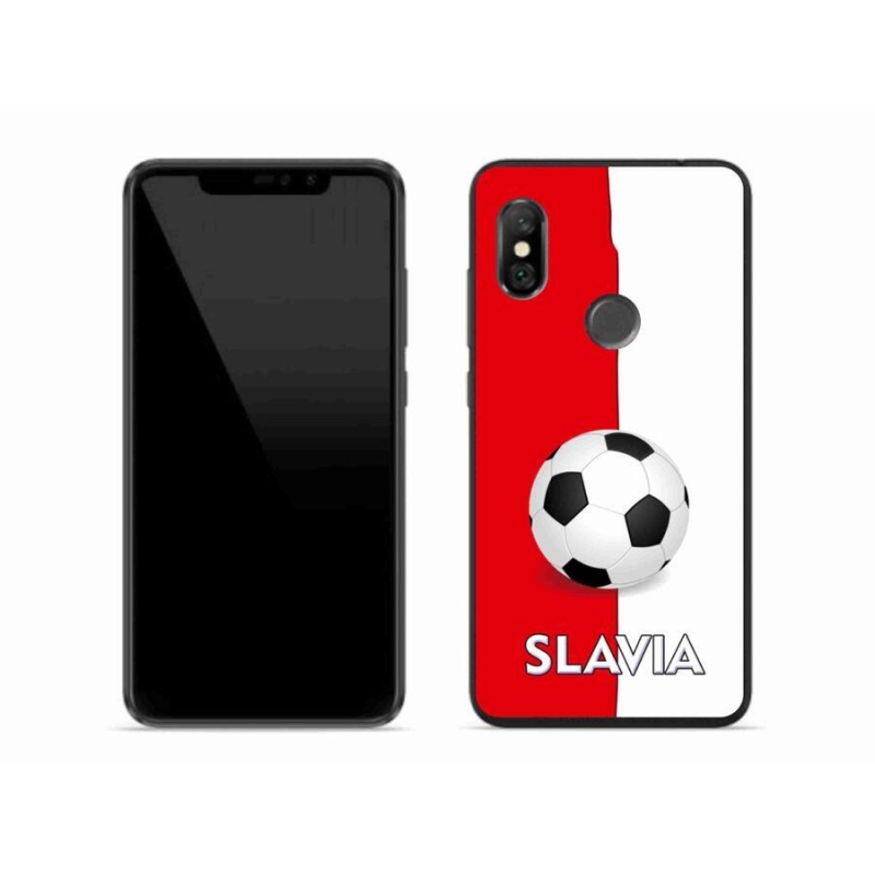 Gelový kryt mmCase na mobil Xiaomi Redmi Note 6 Pro - fotbal 2