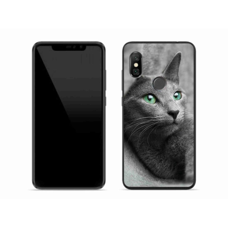 Gelový kryt mmCase na mobil Xiaomi Redmi Note 6 Pro - kočka 2