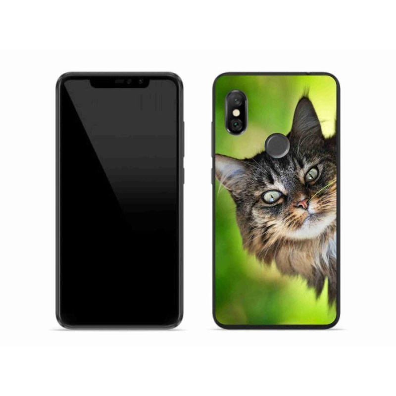 Gelový kryt mmCase na mobil Xiaomi Redmi Note 6 Pro - kočka 3