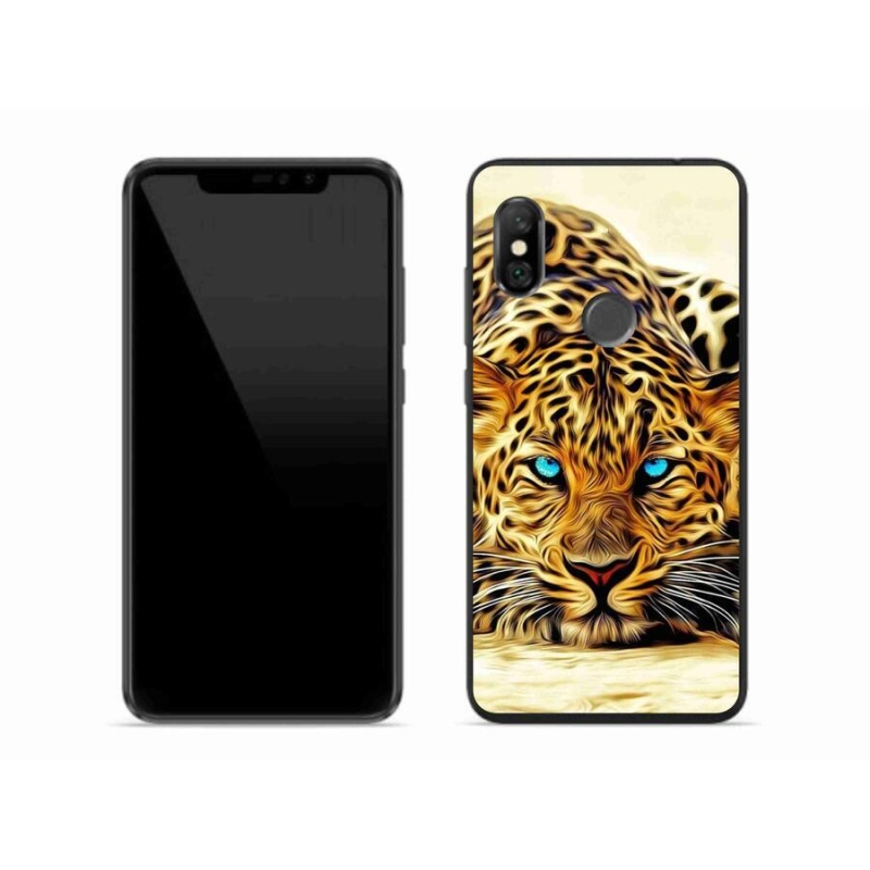 Gelový kryt mmCase na mobil Xiaomi Redmi Note 6 Pro - kreslený tygr