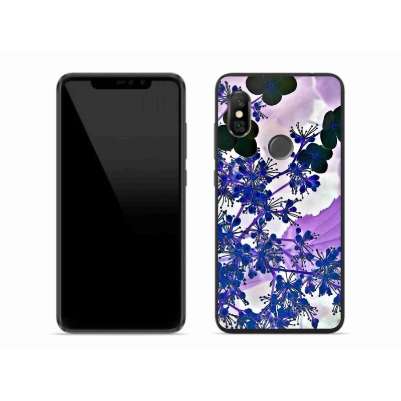 Gelový kryt mmCase na mobil Xiaomi Redmi Note 6 Pro - květ hortenzie