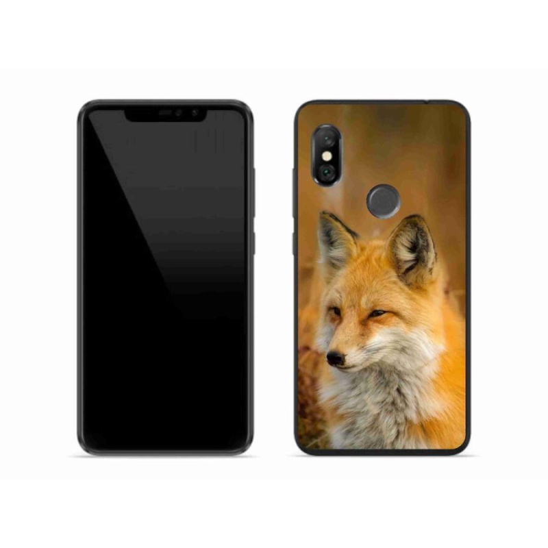 Gelový kryt mmCase na mobil Xiaomi Redmi Note 6 Pro - liška