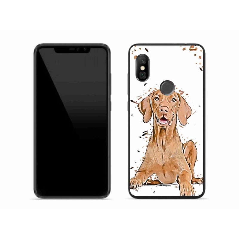 Gelový kryt mmCase na mobil Xiaomi Redmi Note 6 Pro - maďar