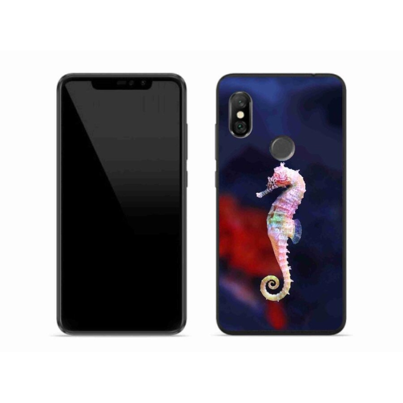 Gelový kryt mmCase na mobil Xiaomi Redmi Note 6 Pro - mořský koník