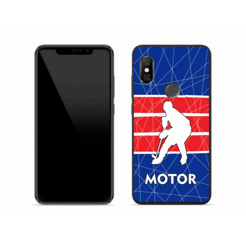 Gelový kryt mmCase na mobil Xiaomi Redmi Note 6 Pro - Motor