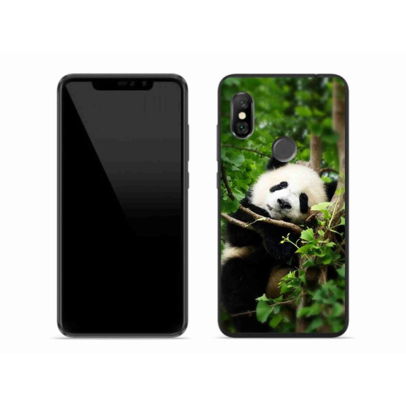 Gelový kryt mmCase na mobil Xiaomi Redmi Note 6 Pro - panda