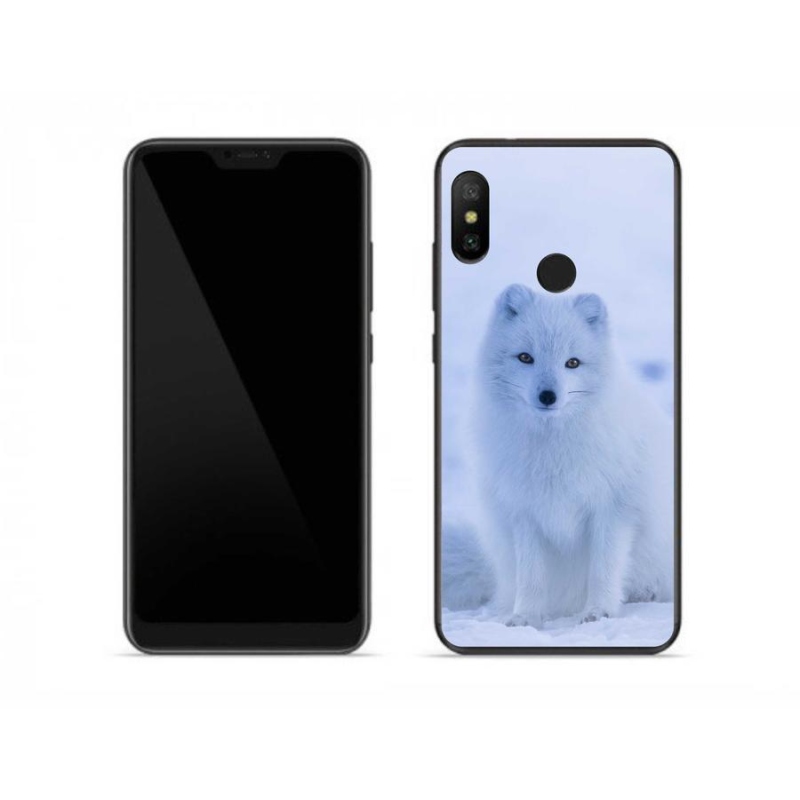 Gelový kryt mmCase na mobil Xiaomi Redmi Note 6 Pro - polární liška