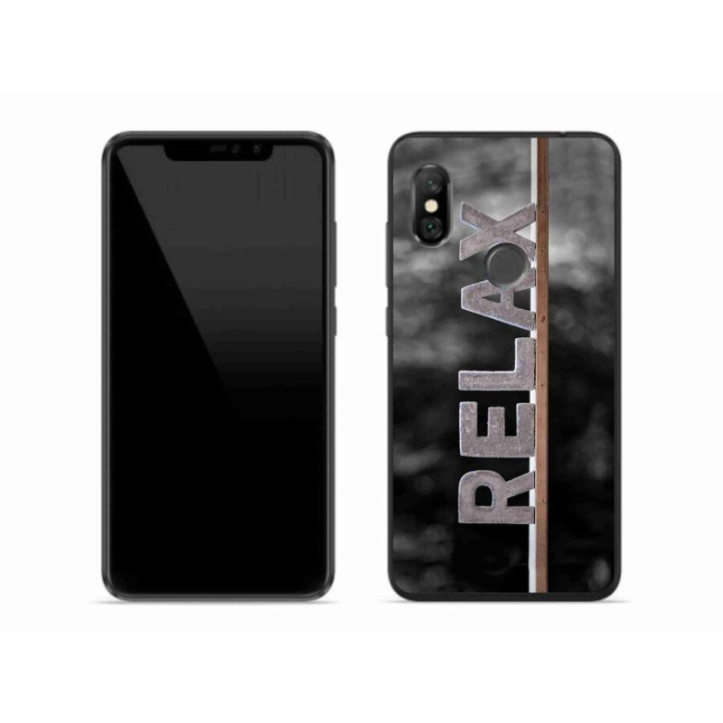 Gelový kryt mmCase na mobil Xiaomi Redmi Note 6 Pro - relax 1