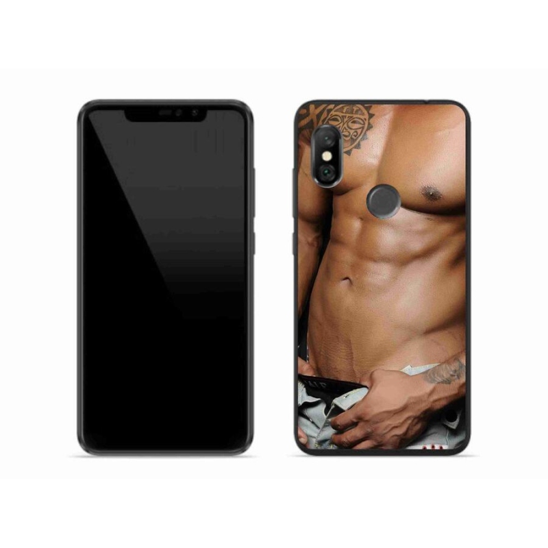Gelový kryt mmCase na mobil Xiaomi Redmi Note 6 Pro - sexy muž