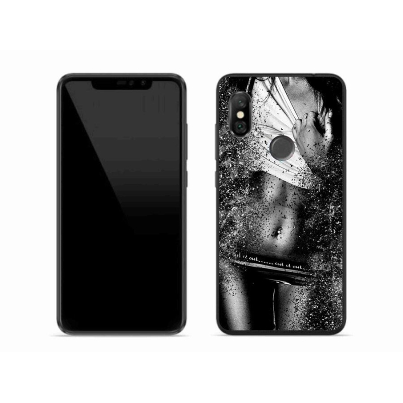 Gelový kryt mmCase na mobil Xiaomi Redmi Note 6 Pro - sexy žena 1
