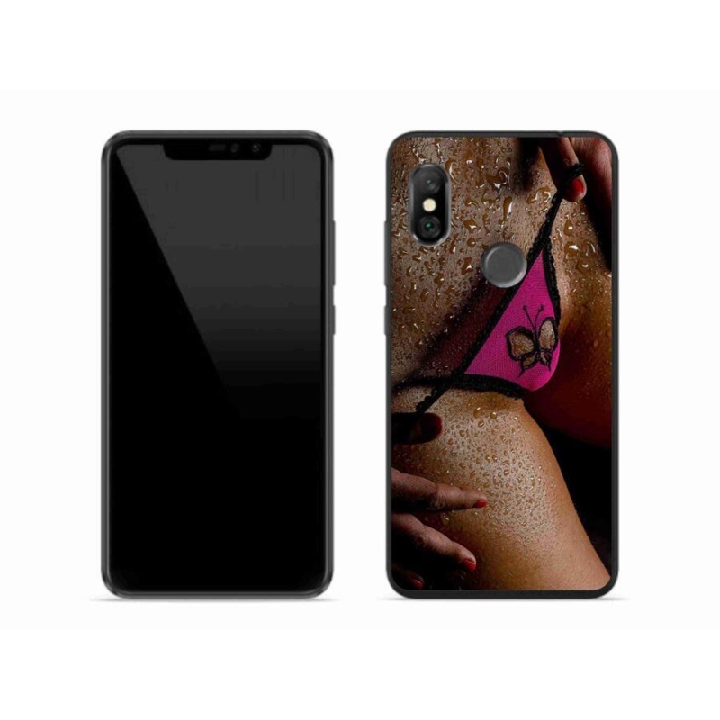 Gelový kryt mmCase na mobil Xiaomi Redmi Note 6 Pro - sexy žena