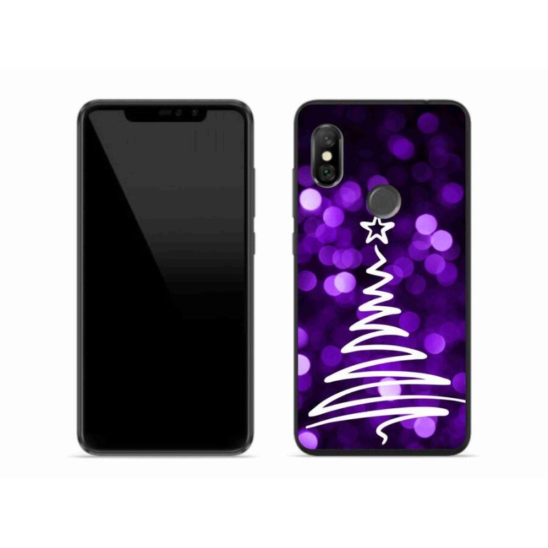 Gelový kryt mmCase na mobil Xiaomi Redmi Note 6 Pro - stromek