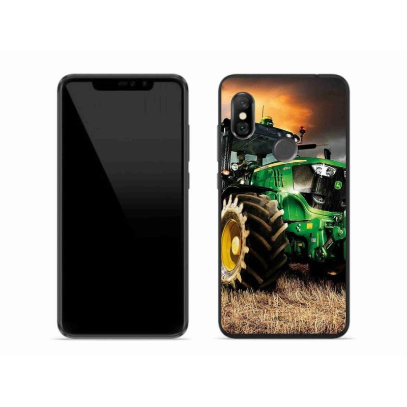 Gelový kryt mmCase na mobil Xiaomi Redmi Note 6 Pro - traktor