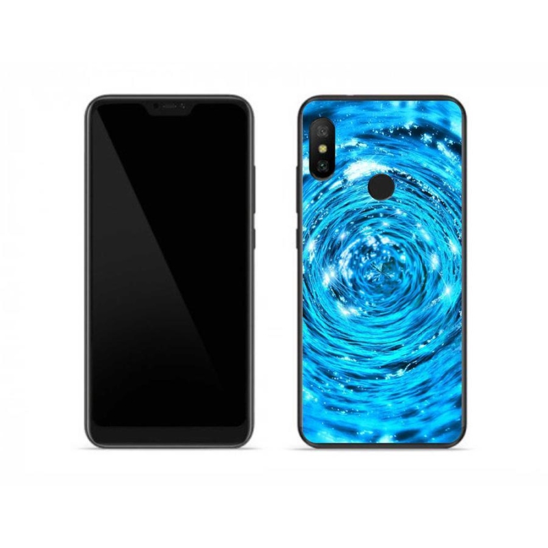 Gelový kryt mmCase na mobil Xiaomi Redmi Note 6 Pro - vodní vír