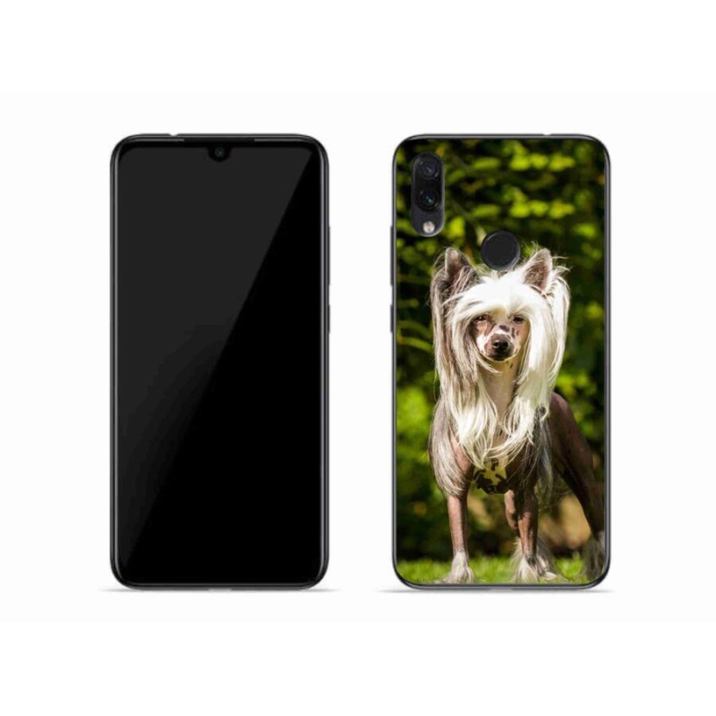 Gelový kryt mmCase na mobil Xiaomi Redmi Note 7 - čínský chocholatý pes