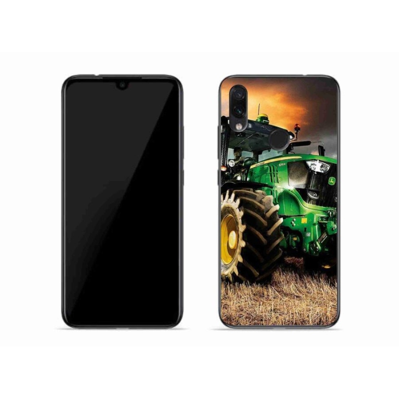 Gelový kryt mmCase na mobil Xiaomi Redmi Note 7 - traktor