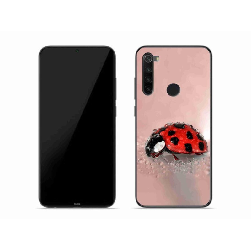 Gelový kryt mmCase na mobil Xiaomi Redmi Note 8 - beruška