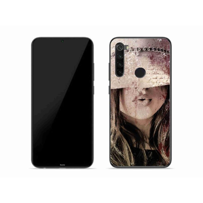 Gelový kryt mmCase na mobil Xiaomi Redmi Note 8 - dívka