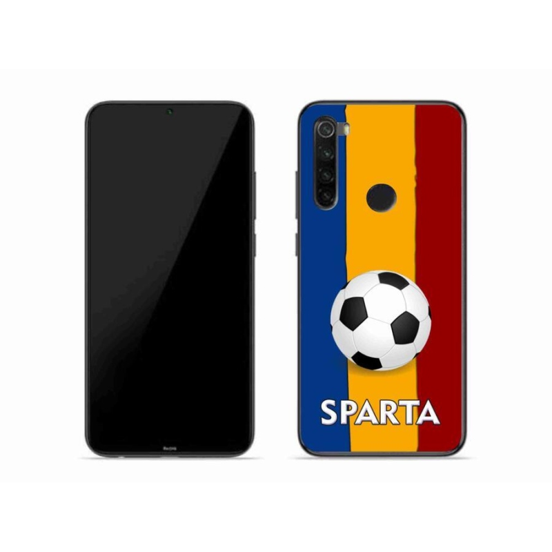 Gelový kryt mmCase na mobil Xiaomi Redmi Note 8 - fotbal 1